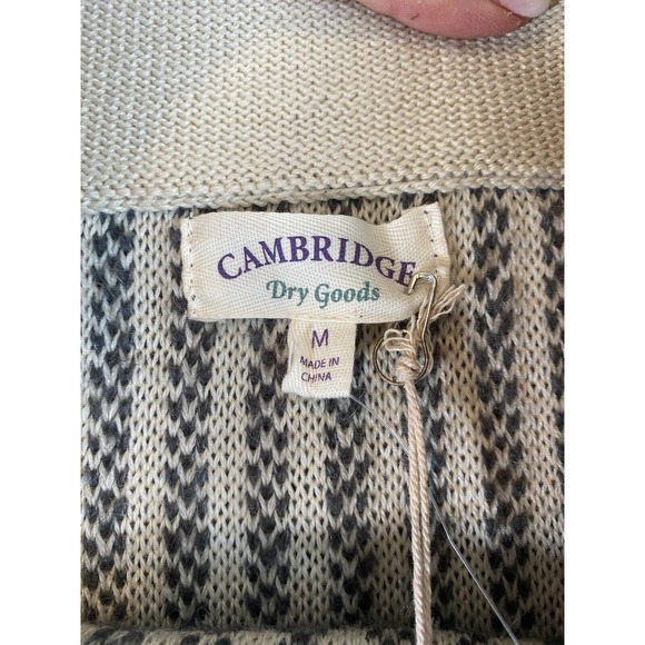 Cambridge Dry Goods Skirt Womens Medium Wool Mohair Blend Beige and Gray - Picture 3 of 7
